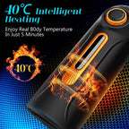 Variable Speed 10 Thrusting 4 Sucking Male Stroker Heating Voice Blowjob Toys