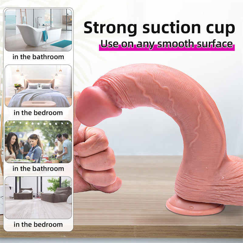 11.8 Inch Massage Liquid Silicone Dildo
