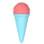Cordless Cute Ice Cream 10 Vibrating Modes Wand Massager