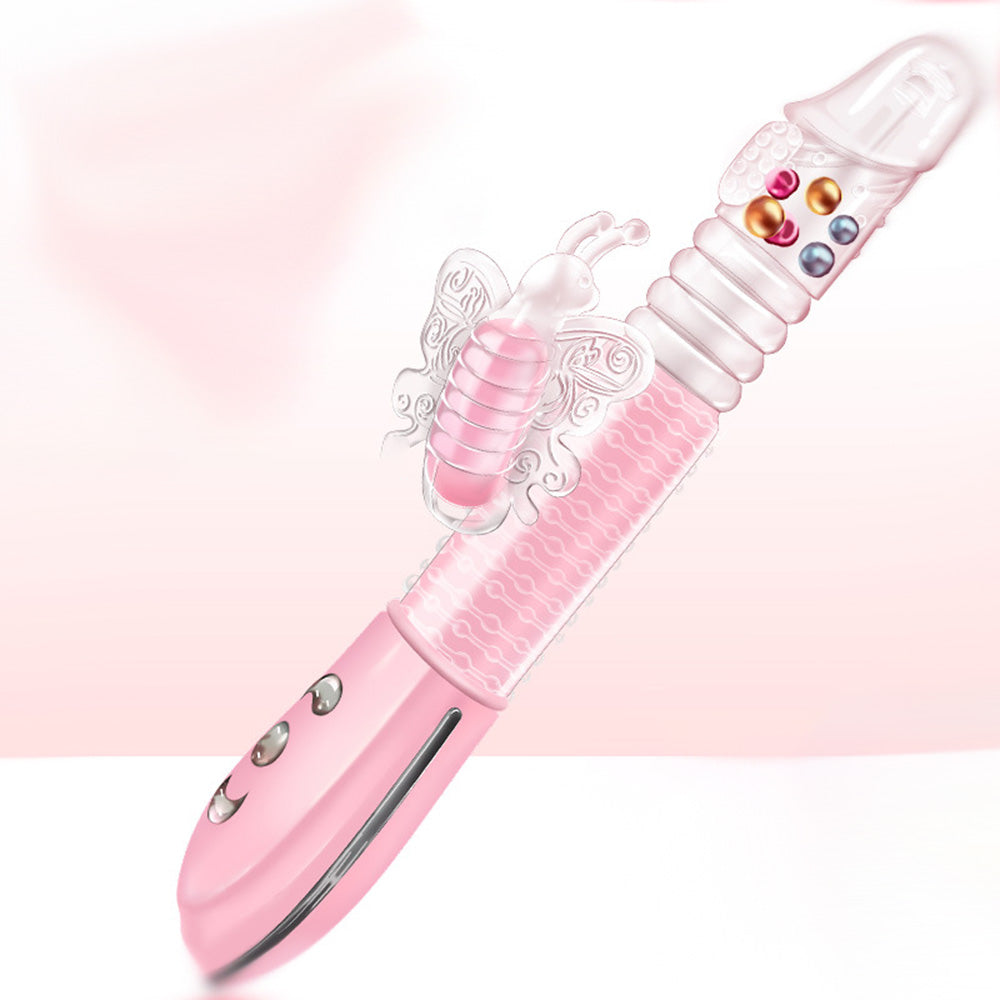 12-Frequency Vibration 360-Degree Rotating Massage Ball Stick