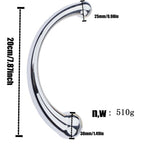 Double Ended Anal Plug Prostate Rod Stainless Steel Dual G-Spot Massage End Dildo Anal Plug