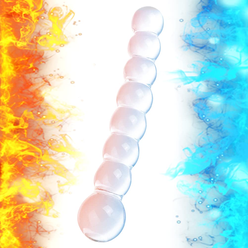 Funny Crystal Penis Ass Glass Anal Dildo Butt Plug Sex