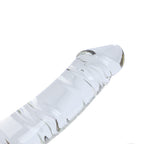 11.4" Large Clear Glass Dildo Crystal Penis Glass