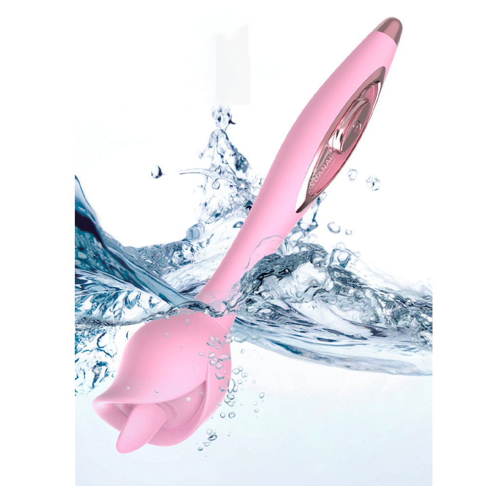 Tongue Licking Vibration Multi-Frequency Stimulation Masturbator