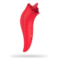 Rose Shaped Vibrating Tongue 5 Frequency Massage Rose Vibrator