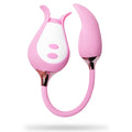 Rose Vibrator With Vibrating Egg Female Masturbation Vibrating Suction