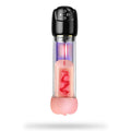 VeloThrust Vibration 6 Mode Suction Penis Pump, 2 in 1 Penis Enlargement Vacuum Pump Penis Trainer