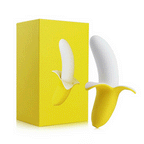 Banana Vibrating Dildos Female Masturbation G-spot Vibrator