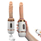 7-Frequency Telescopic Vibration Hands-Free Automatic Thrust Women's Masturbation Device Realistic Dildo Vibrator