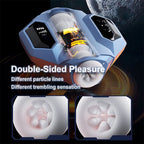 2026 New Galaxy Battleship Telescopic Clip Men's Smart Dual Channel Male Stroker