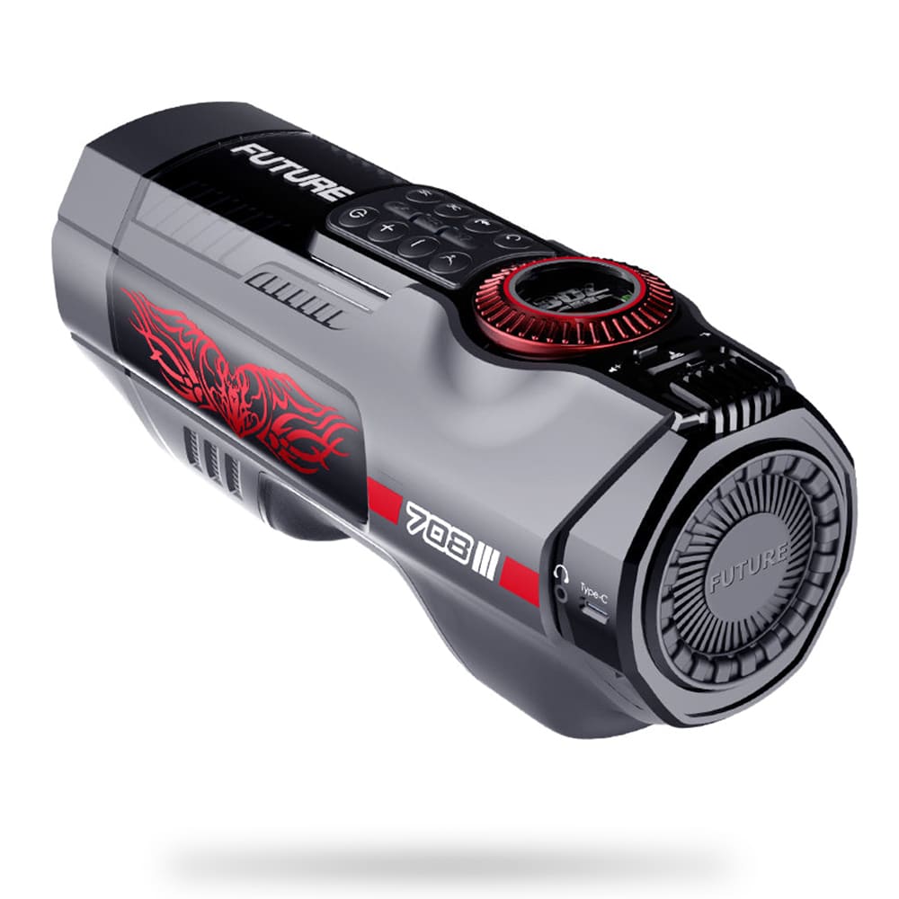 Leten Future Pro 708 3RD Generations Bluetooth Control 10 Modes Heating LED Screen Male Stroker