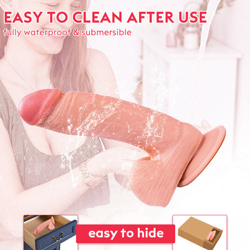 8.6 Inch Lifelike Dildo & Suction Cup Dildos for Women