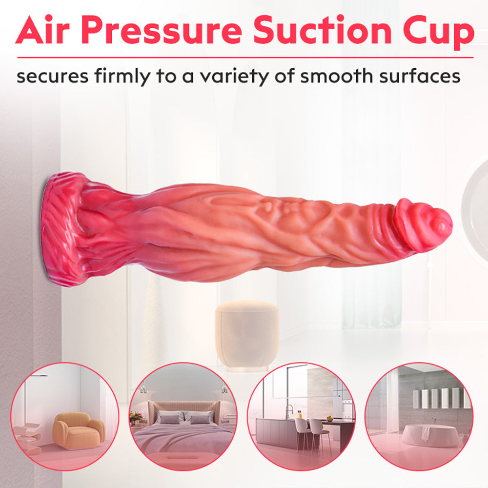 10.2 Inch Extra Large Dildo| with Veined Allovers Dildo