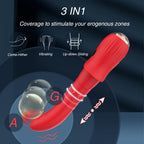 Rose G Thrusting G-Spot Vibrator