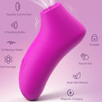 Clitoral Suction Vibrator Better Grip and Waterproof for Bath Play