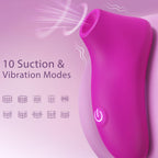 Clitoral Suction Vibrator Better Grip and Waterproof for Bath Play