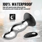 Aluminum Alloy Silicone Waterproof Remote Control Anal Plug Set