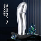 10 Vibration Modes Metal Anal Vibrator Butt Plug