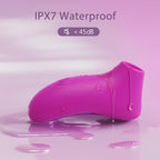 Clitoral Suction Vibrator Better Grip and Waterproof for Bath Play
