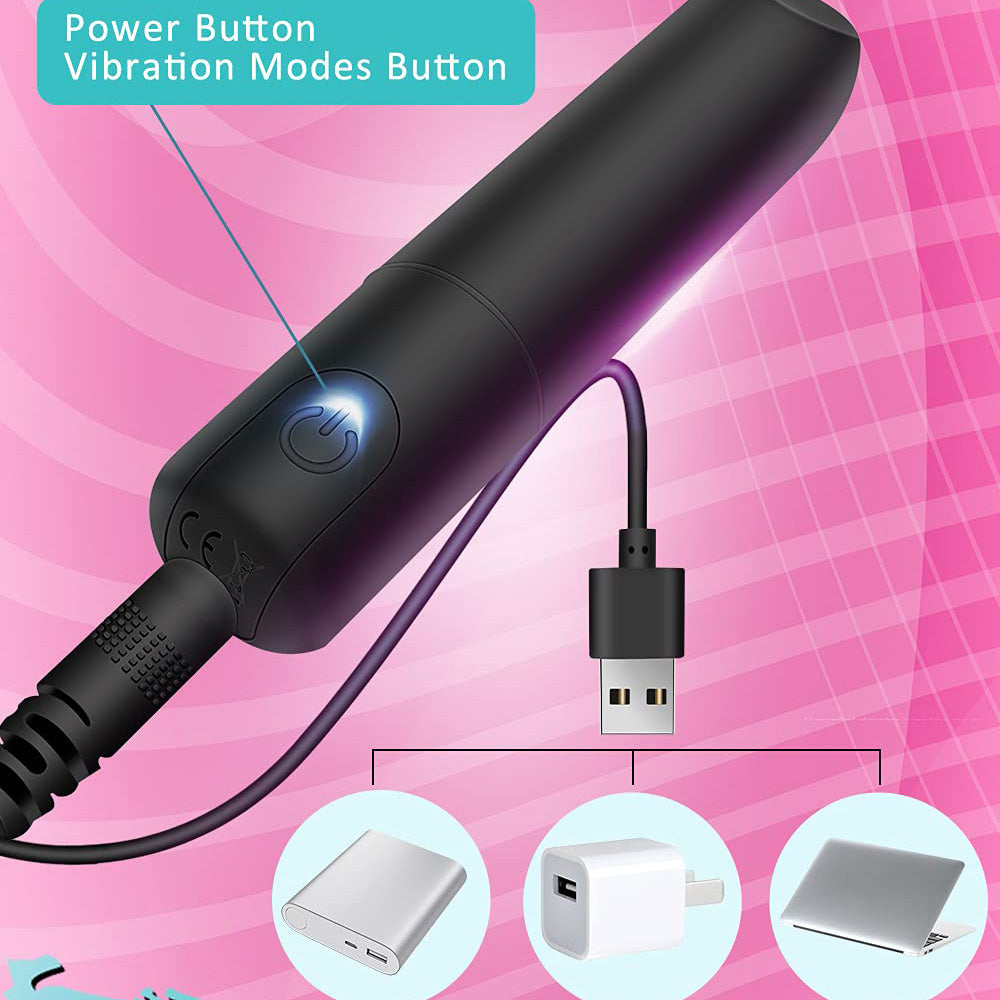 Bullet Vibrator with Angled Tip