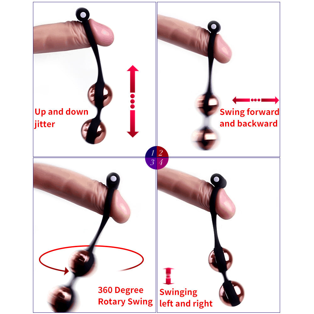 Vibrating Locking Penis Ring