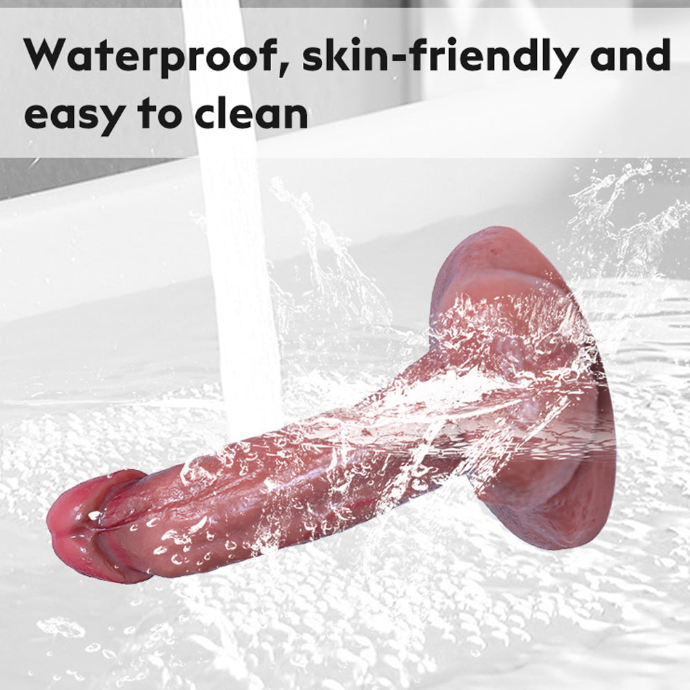 7.9 Inch Most Realistic Dildo 8 Inch Dildo Silicone Allovers Dildo