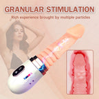 Remote Control Automatic 7-Frequency Telescopic Vibration Intelligent Heating Dildo