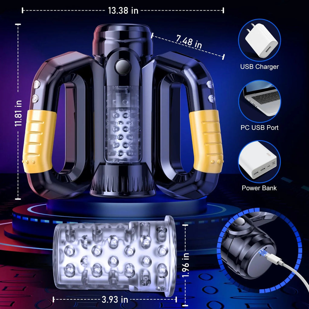 10 Thrusting Rotating Modes Automatic Male Stroker Sex Toys for Men