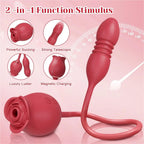 Rosebud Thruster Dual Rose Vibrator