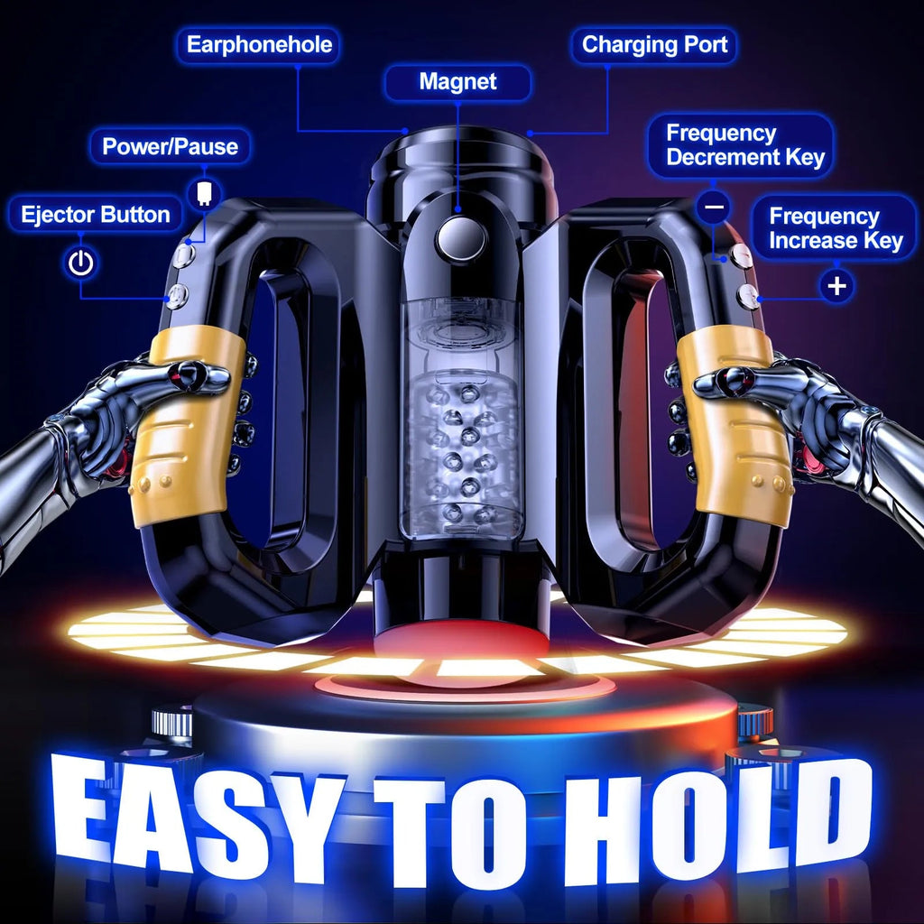 10 Thrusting Rotating Modes Automatic Male Stroker Sex Toys for Men