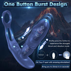 Uxol 3 in 1 Thrusting Prostate Massager Anal Vibrator