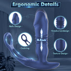 Uxol 3 in 1 Thrusting Prostate Massager Anal Vibrator