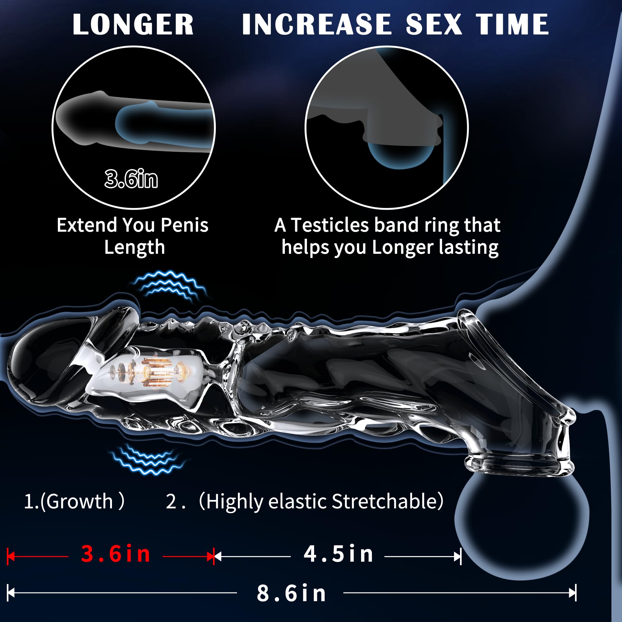 Latest Hot Style Low Price 💥💥Y-Reusable Extension Vibrator