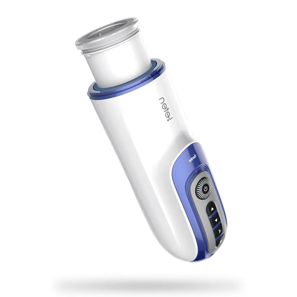 Leten 7 Thrusting Rotation sucking Male Stroker smart voice with Suction Base