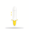Silicone Banana Dildo Automatic Retractable Masturbator