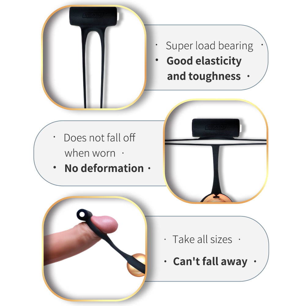 Vibrating Locking Penis Ring
