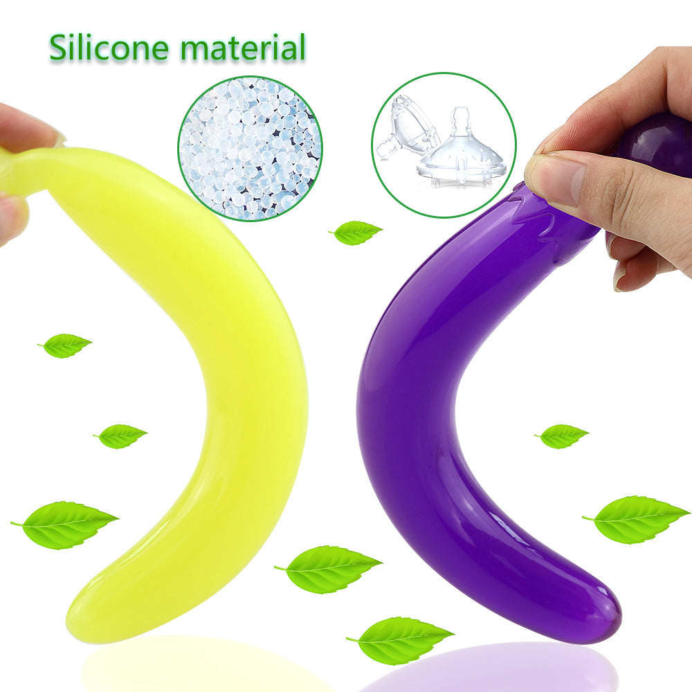 Fruit Shape Silicone Dildo | Female Sex Anal Dildo Toys