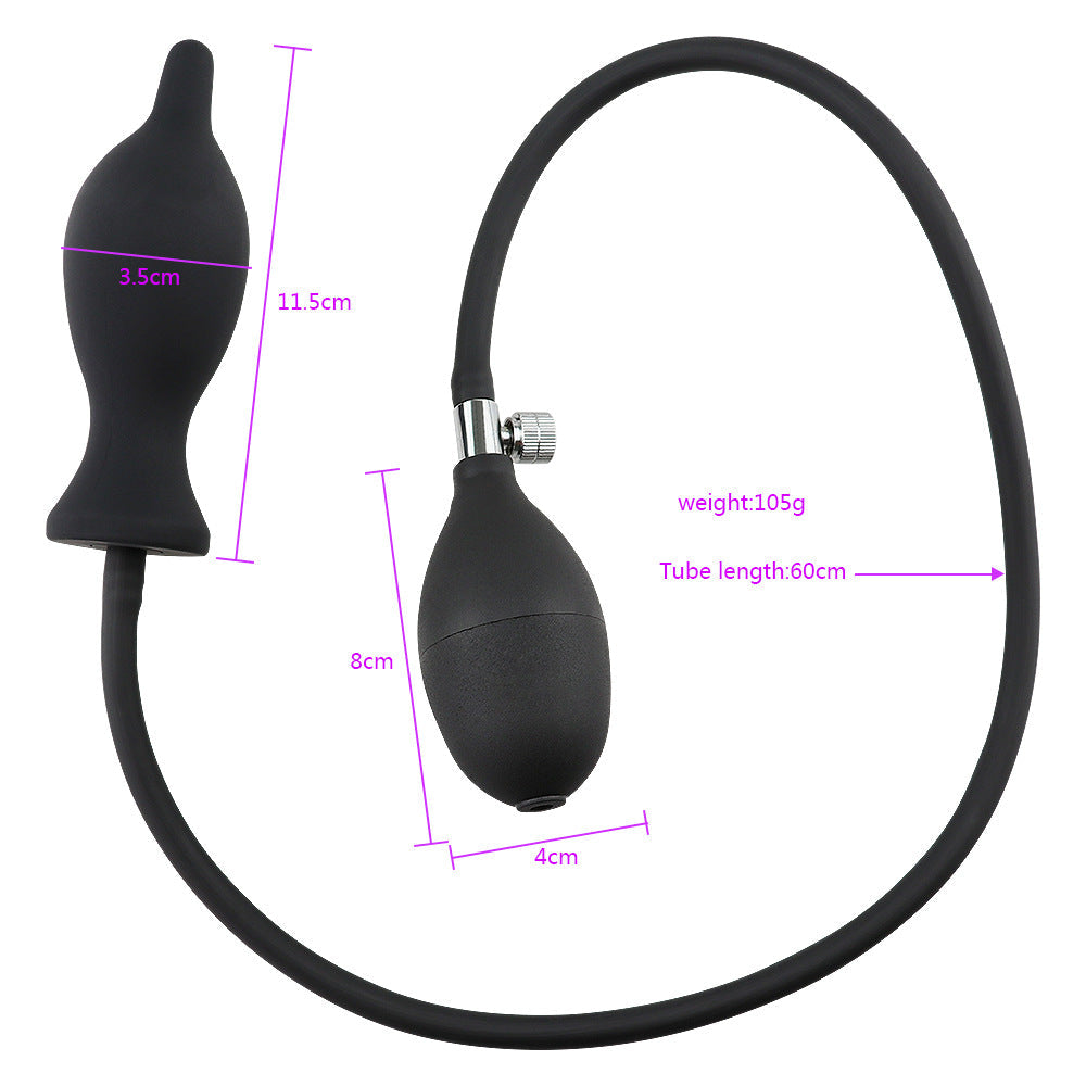 Inflatable Silicone Anal Plug Inflatable Anal Dilator