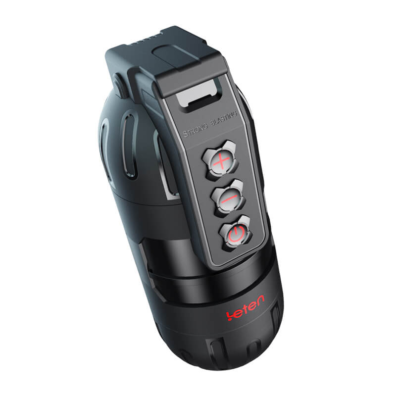Leten Grenade Blowjob Simulator 10 Vibrating 2 in 1 Fleshlight & Pussy Pocket APP Control