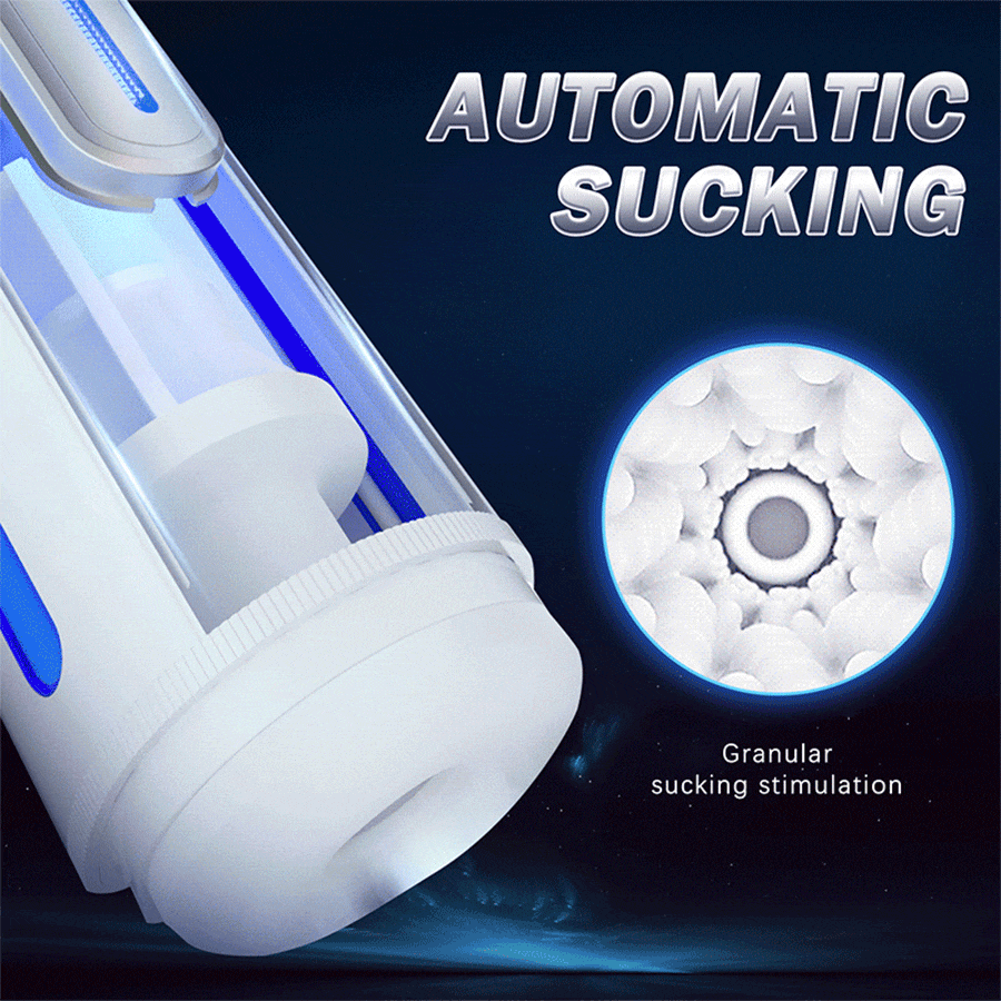 Leten A380 3RD Pro 10 Frequency Vibration Sucking Heating Moan Male Stroker