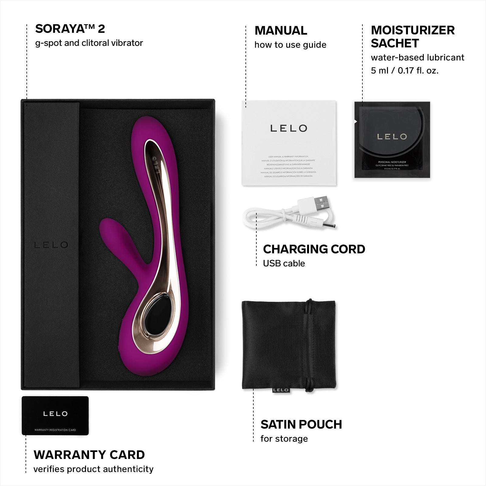 SORAYA 2 G-Spot and Clitoral Vibrator