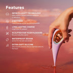 LELO DOT Elliptical Clitoral Stimulator in Lilac
