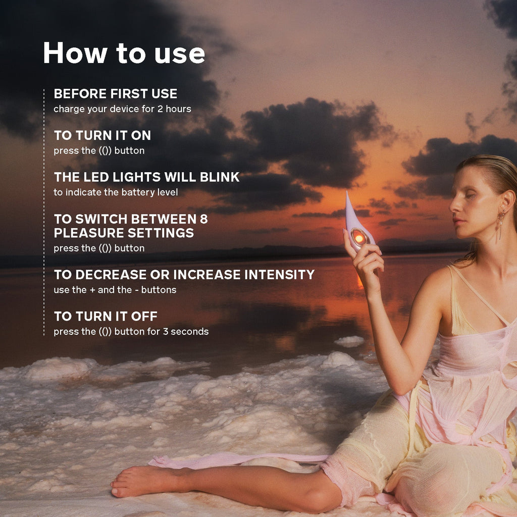 LELO DOT Elliptical Clitoral Stimulator in Lilac