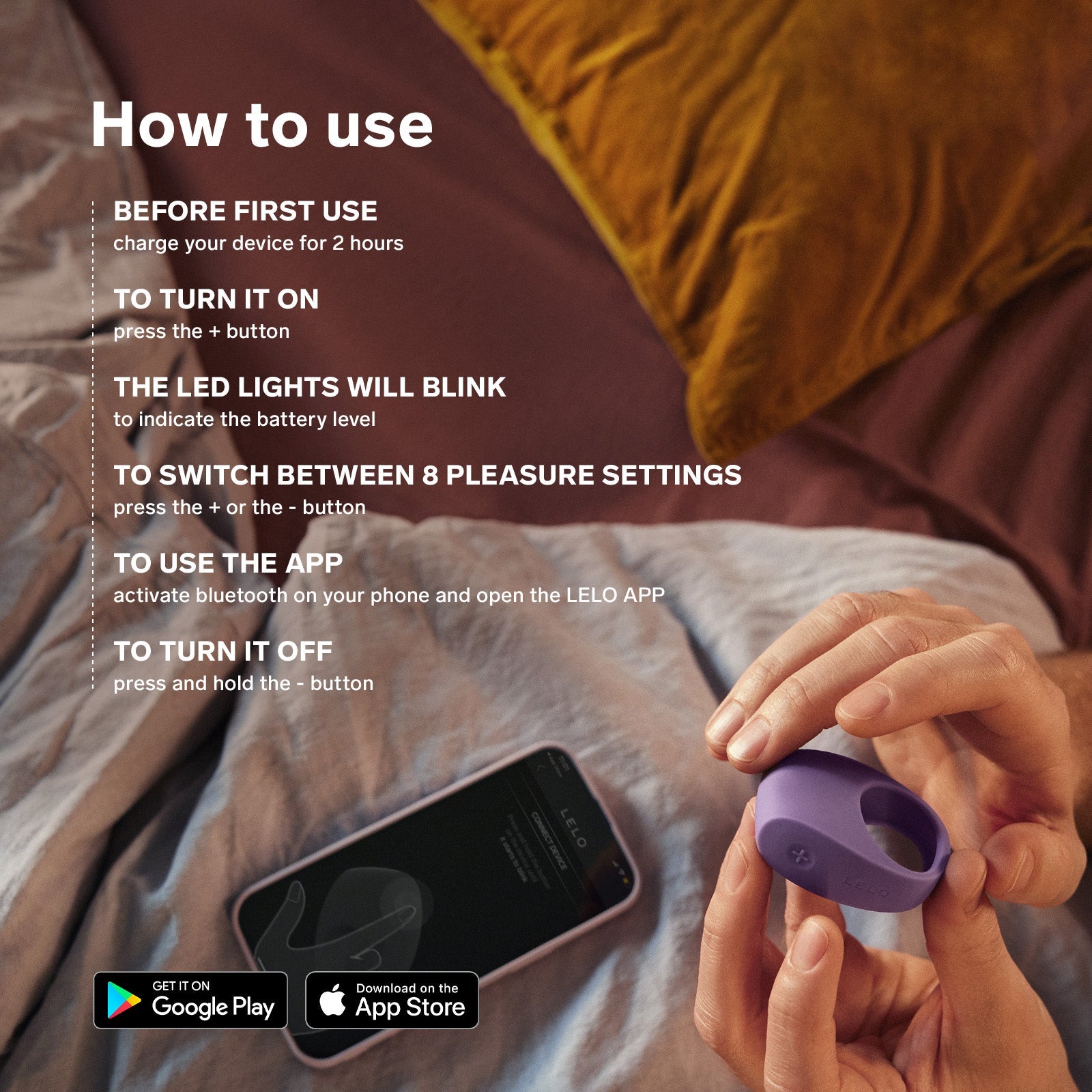 TOR 3 Vibrating Couples Ring