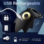 Vibrating Cock Ring with 10 Modes for Couples