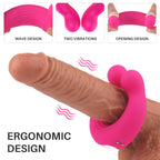 Silicone Vibrating Massage Penis Ring