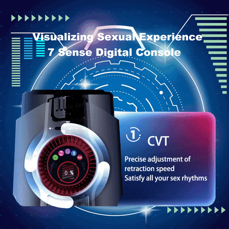 Leten Future Pro 708 3RD Generations Bluetooth Control 10 Modes Heating LED Screen Male Stroker