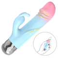 Mini Rabbit Vibrator with 9 Powerful Vibration Modes – Compact Bullet Dildo
