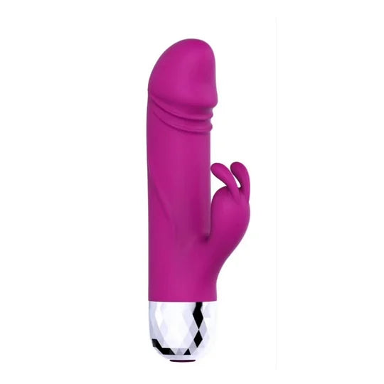 Mini Rabbit Vibrator with 9 Powerful Vibration Modes – Compact Bullet Dildo