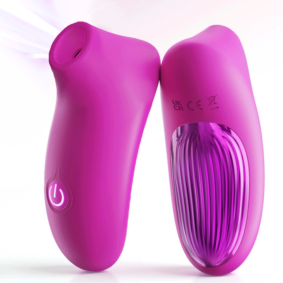 Clitoral Suction Vibrator Better Grip and Waterproof for Bath Play